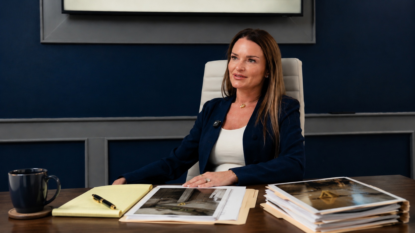 ASK Law Firm attorney reviewing evidence from a premises liability accident