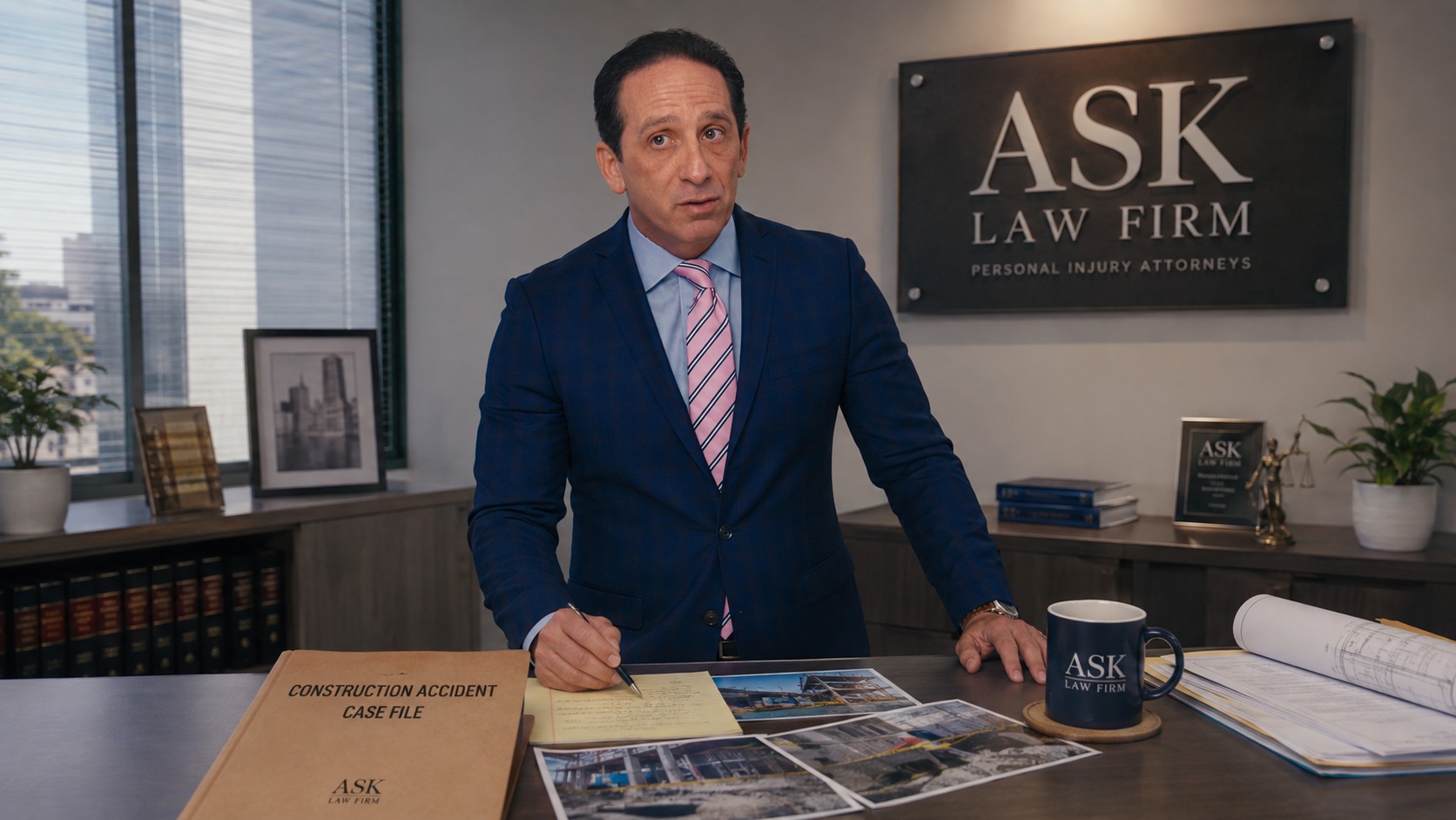 ASK Law Firm attorneys representing people injured in New Jersey construction accidents