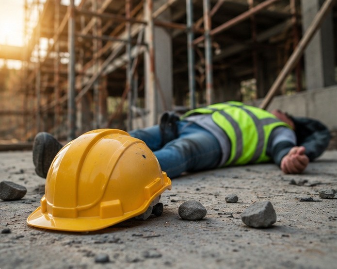 Construction site involved in an injury claim