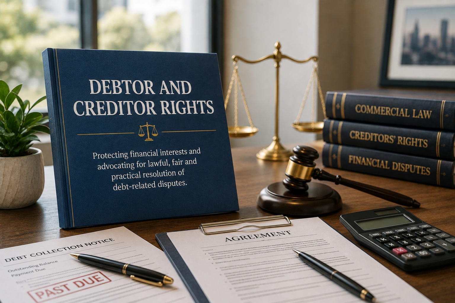 Financial records related to debtor and creditor rights