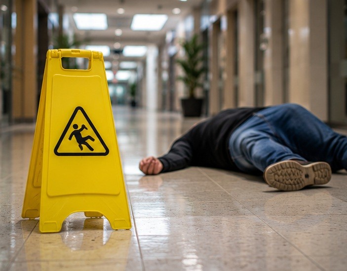 Unsafe property condition involved in a premises liability claim