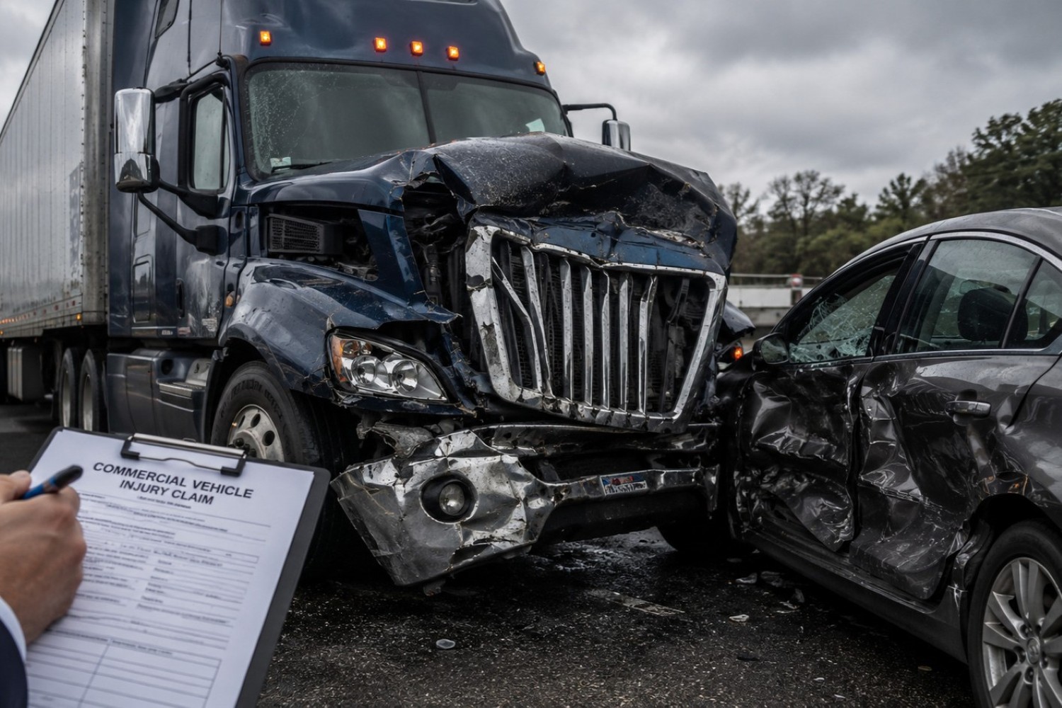 Truck Accident Injury Lawyer Woodbridge NJ | ASK Law Firm
